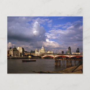Carte Postale Blackfriars Bridge et la cathédrale Saint-Paul