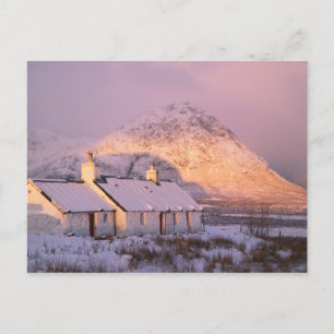 Carte Postale Blackrock Cottage, Glencoe, Highlands, Écosse 2
