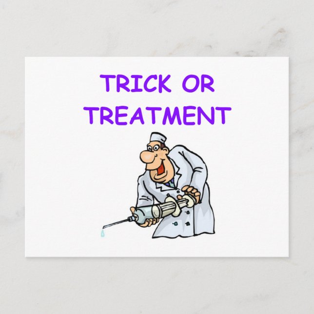 Carte Postale blague du médecin (Devant)