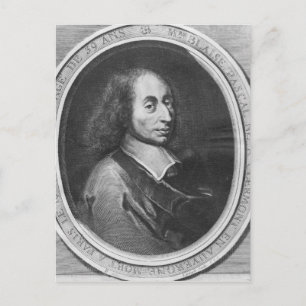 Carte Postale Blaise Pascal