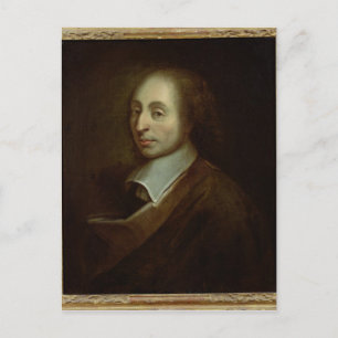 Carte Postale Blaise Pascal c.1691