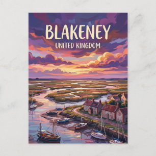Carte Postale Blakeney Royaume-Uni