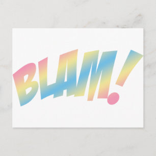 Carte Postale Blam !