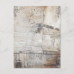 Carte Postale Blanc noir et bronze