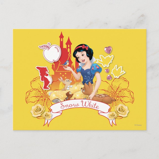 Carte Postale Blanche-Neige - Compassion 2 (Devant)