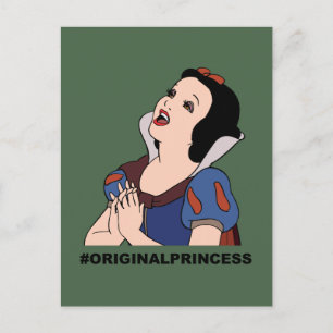 Carte Postale Blanche #Princesse d'origine