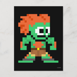 Carte Postale Blanka 8 bits