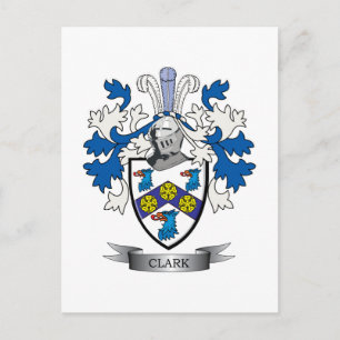 Carte Postale Blason de Clark