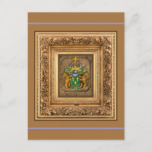 Carte Postale Blason de Famille Dutch Van Westervelt