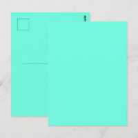 Bleu Aqua Vert Turquoise Couleur Unie