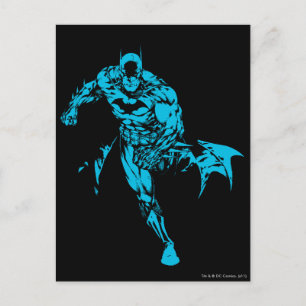 Carte Postale Bleu Batman