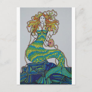 Carte Postale bleu ciel