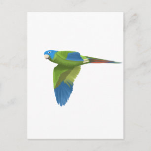 Carte Postale Bleu-couronné