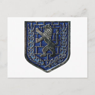 Carte Postale Bleu crête de Jérusalem