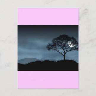 CARTE POSTALE BLEU MOON