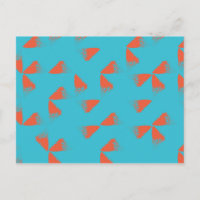 Bleu, orange, dynamique, motif géométrique tendanc