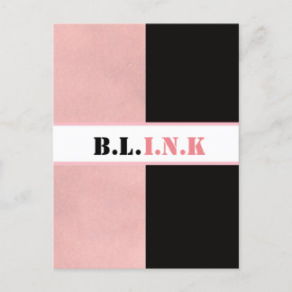 Carte postale BLINK