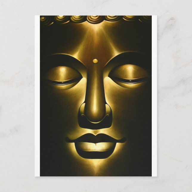 Carte Postale Bliss Bouddha (Devant)