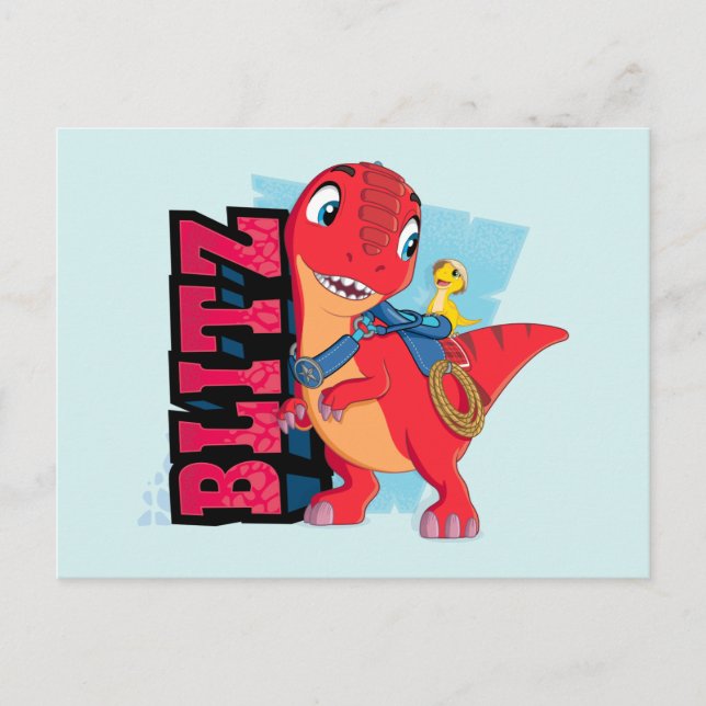 Carte Postale Blitz | Dino Ranch (Devant)