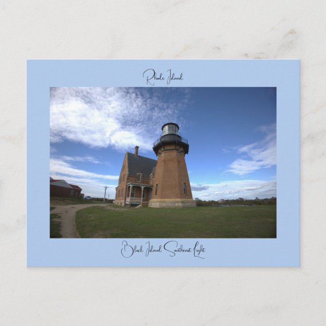 Carte Postale Block Island Southeast Light Postcard (Devant)