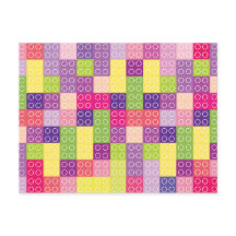 Blocs de briques de construction pour fille Merci