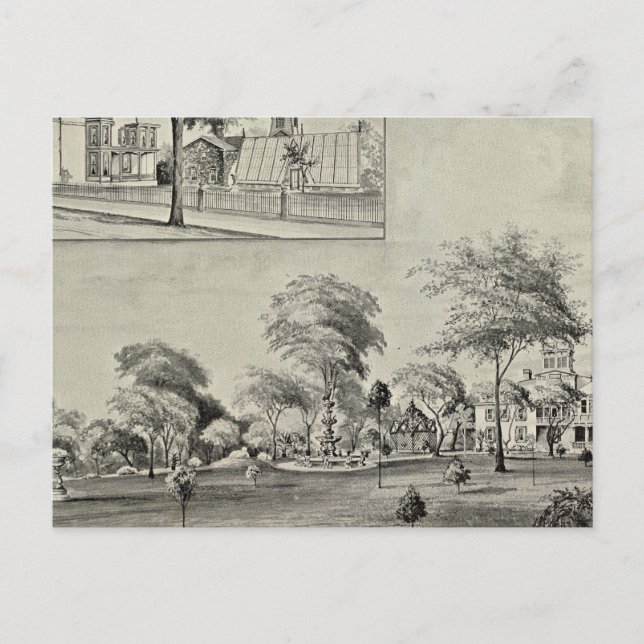 Carte Postale Blonstone, Westville (Devant)