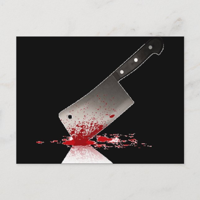 Carte Postale Bloody Cleaver (Devant)