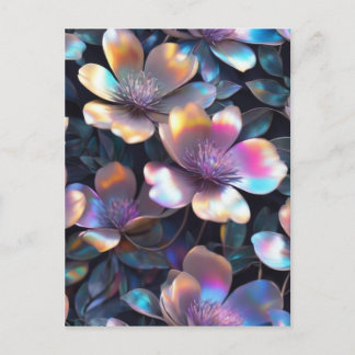 Carte Postale Blossom holographique