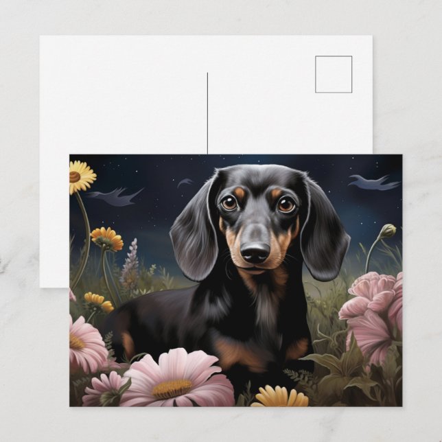 Carte postale Blossoming Spring Postcard (Front/Back)
