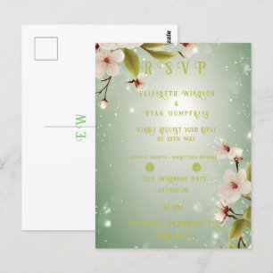 Carte Postale Blossoms of Love" Collection Faire-part de mariage