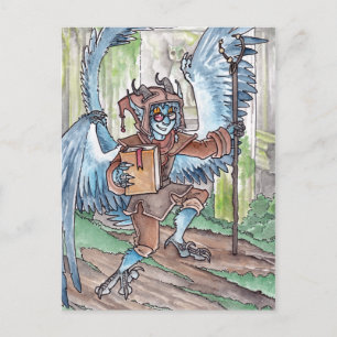 Carte postale Blue Djinni