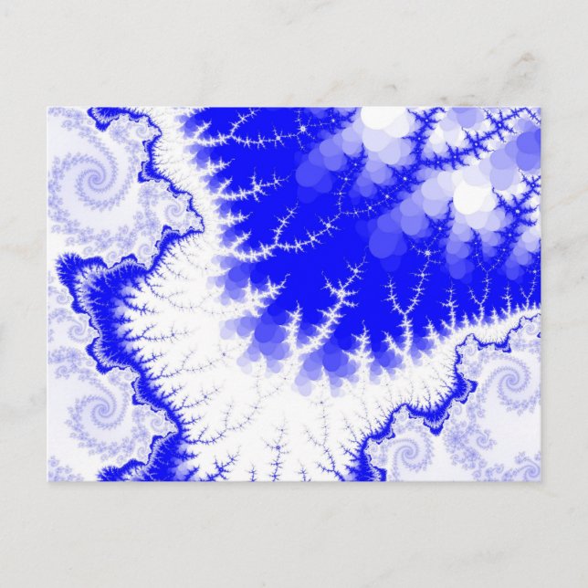 Carte postale Blue Feathered Star (Devant)