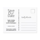 Blue Forget Me Nots Enregistrer la date