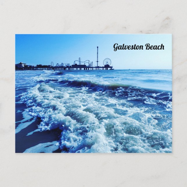 Carte postale Blue Galveston (Devant)