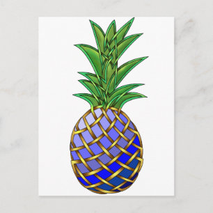 Carte Postale Blue Hawaiin