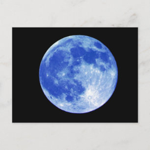 Carte postale Blue Moon