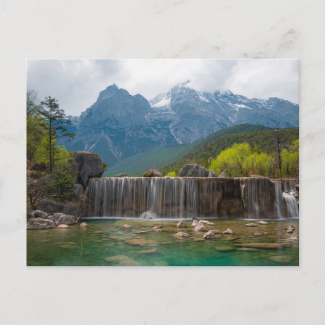 Carte Postale Blue Moon Valley | Jade Dragon Snow Mountain (Devant)