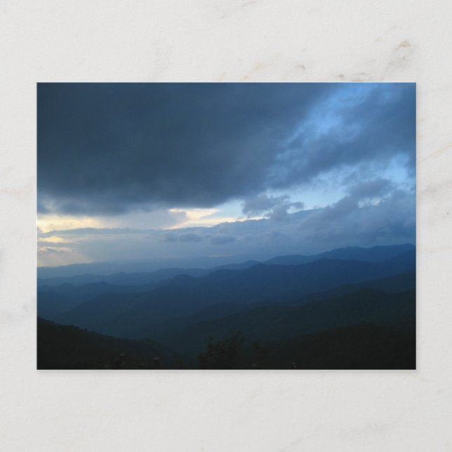 Carte Postale Blue Ridge Mountains (Devant)