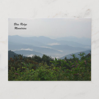 Carte Postale Blue Ridge Mountains