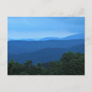 Carte Postale Blue Ridge Mountains