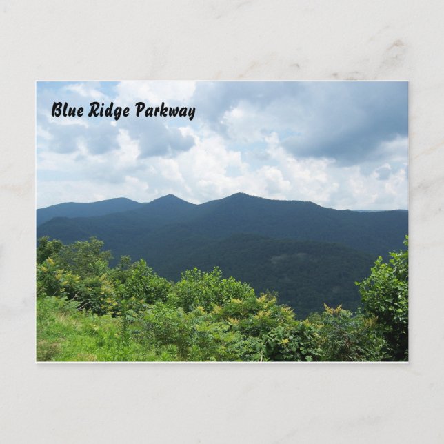 Carte postale Blue Ridge Parkway (Devant)