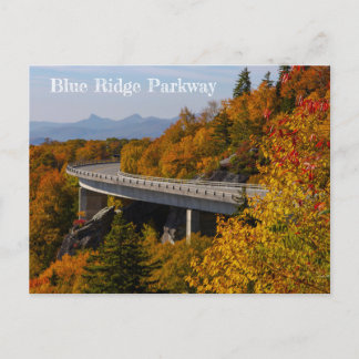Carte Postale Blue Ridge Parkway en automne
