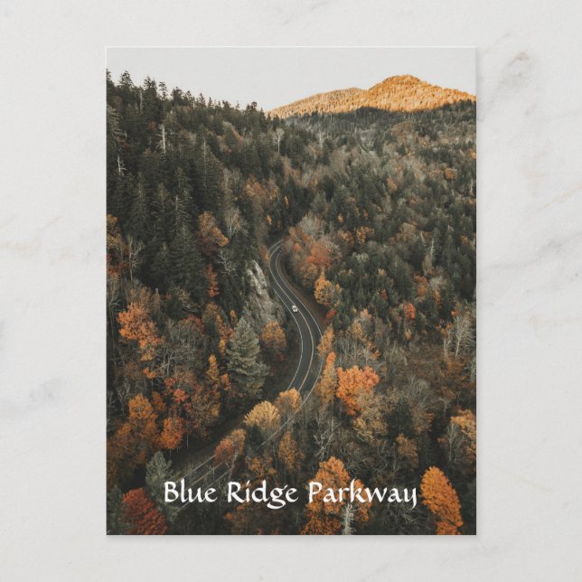 Carte Postale Blue Ridge Parkway Photo Appalaches Pittoresques (Devant)