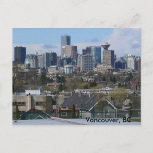 Carte Postale Blue Skies, Vancouver (Colombie-Britannique)