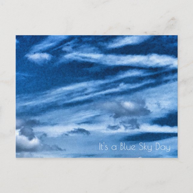 Carte Postale Blue Sky Day (Devant)