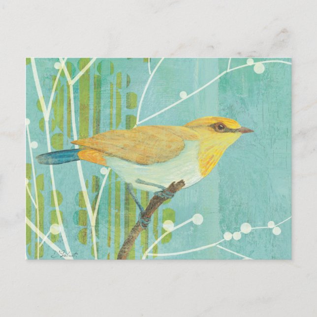 Carte Postale Blue Sky Songbird (Devant)