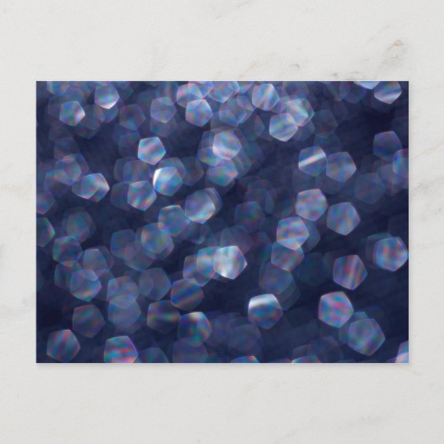 Carte Postale Blue Sparkle (Devant)