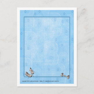 Carte postale Blue Star Baby