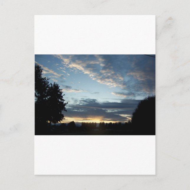 Carte Postale Blue Sunset Dreams (Devant)