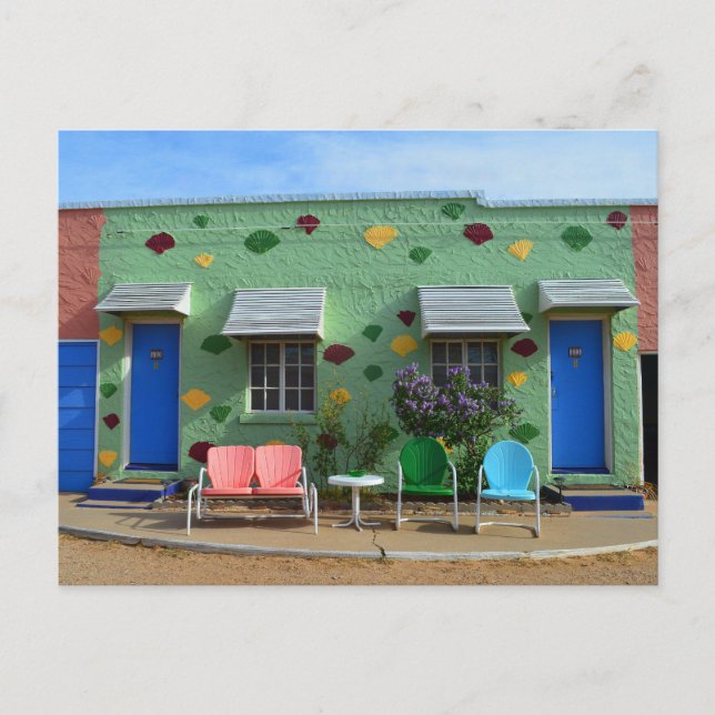 Carte Postale Blue Swallow Motel, Rooms 10 & 11, Tucumcari, N.M. (Devant)